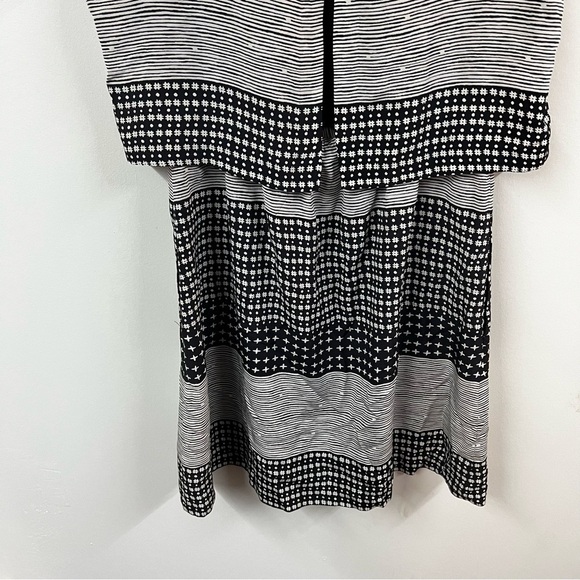 Madewell Twopiece Silk Dress in Hashtag Stripe - Picture 11 of 14